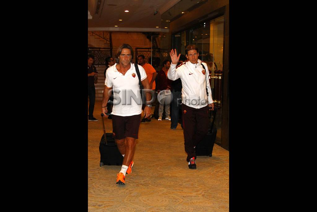 Totti Cs Tiba di Jakarta