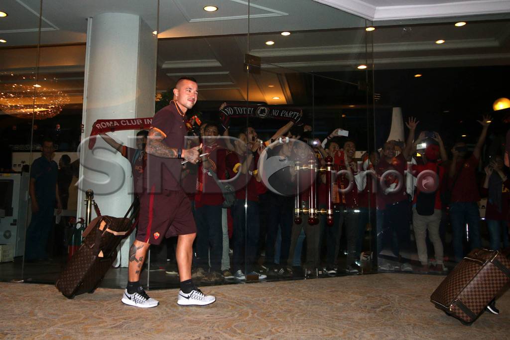 Totti Cs Tiba di Jakarta
