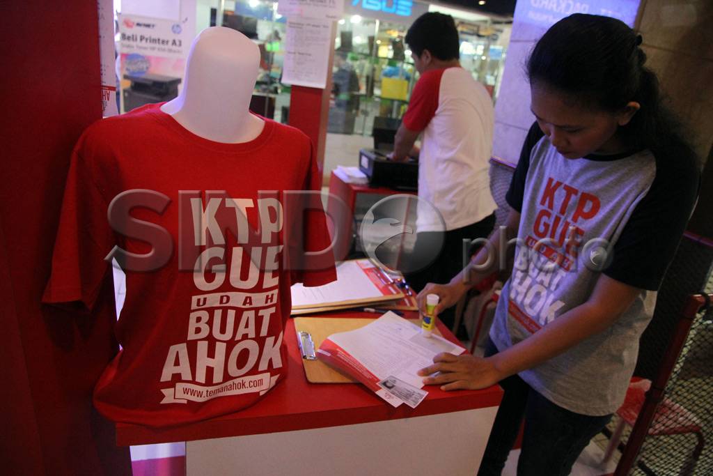 Dukungan KTP Untuk Ahok