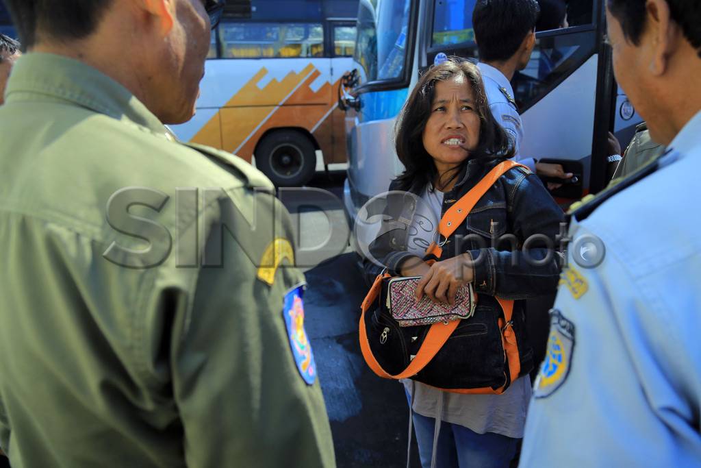 Operasi Yustisi di Terminal...