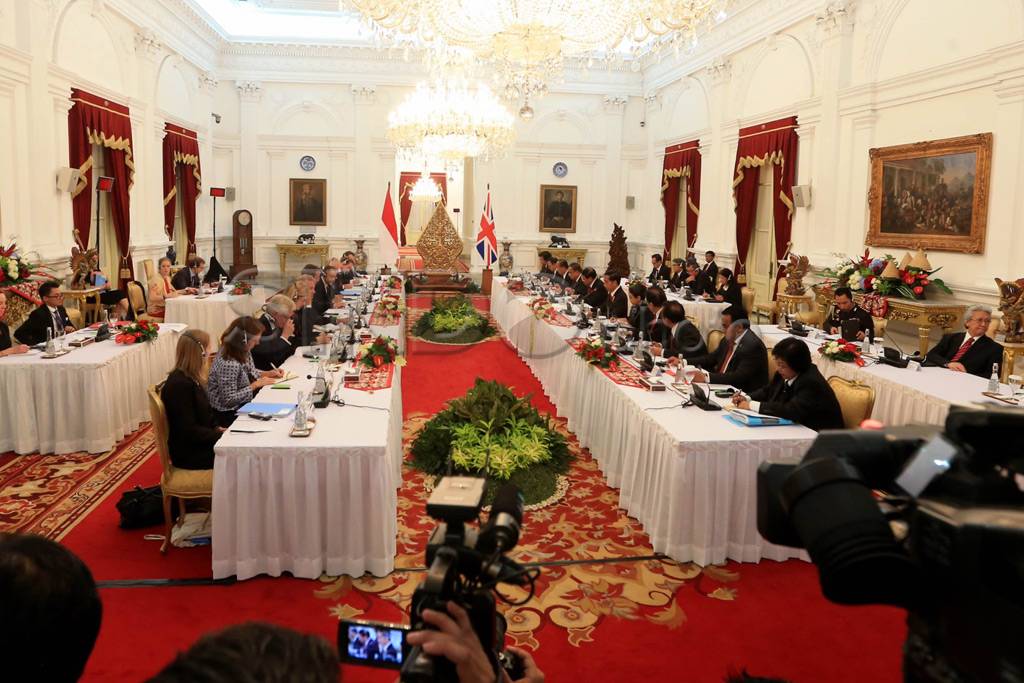 Jokowi Terima PM Inggris...