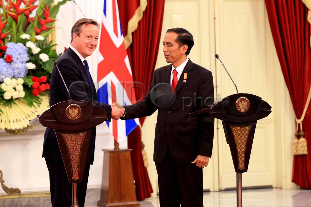 Jokowi Terima PM Inggris...
