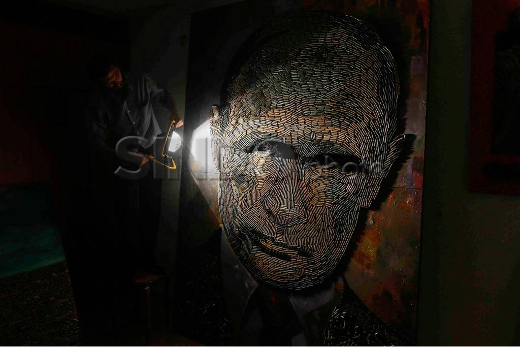 Lukisan Potret Putin...