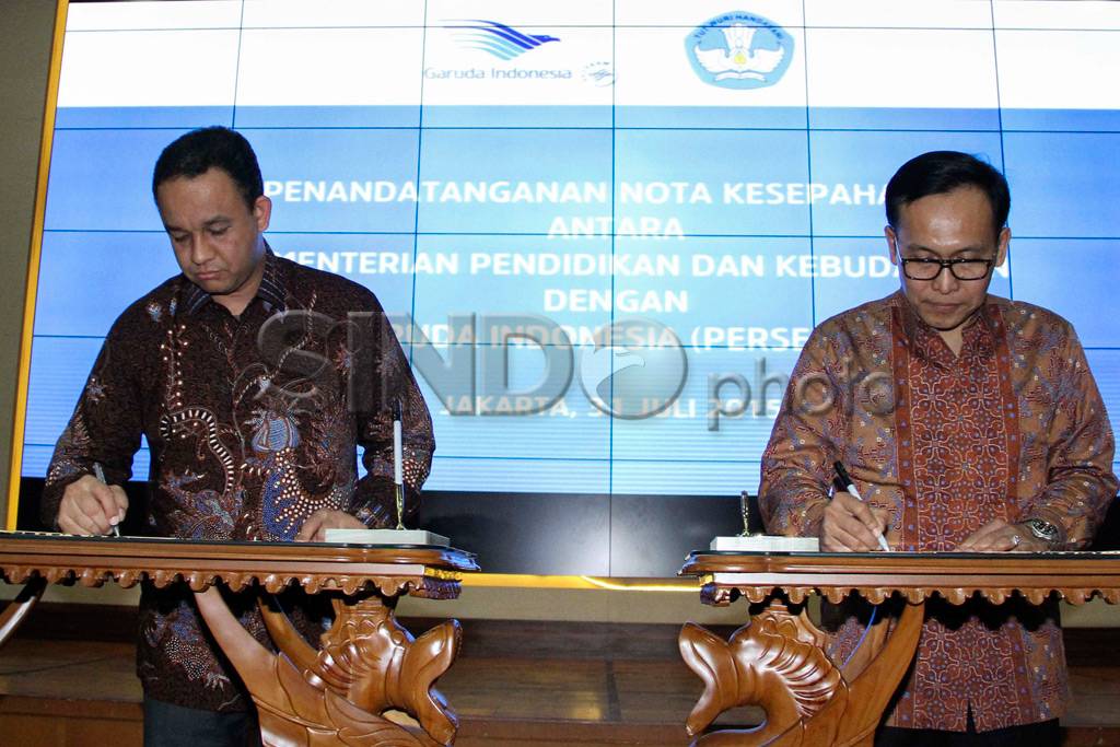 Garuda Berikan Donasi...