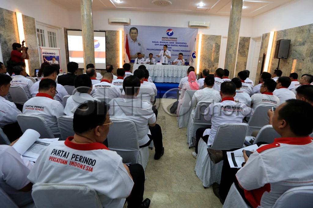 HT Hadiri Rakortas Perindo