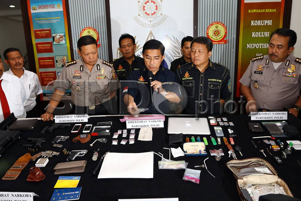 Polisi Gelar Barbuk...