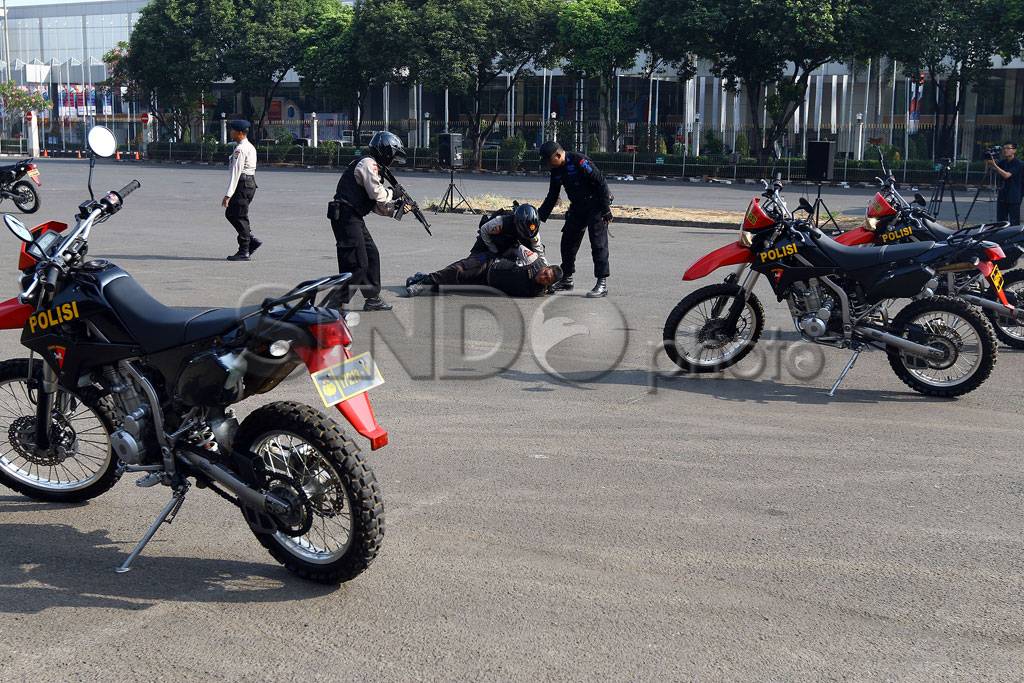 Polri Gelar Simulasi...