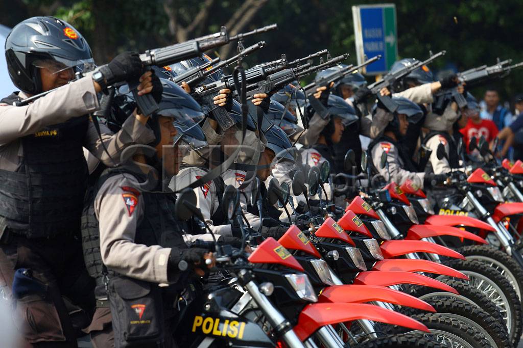 Polri Gelar Simulasi...