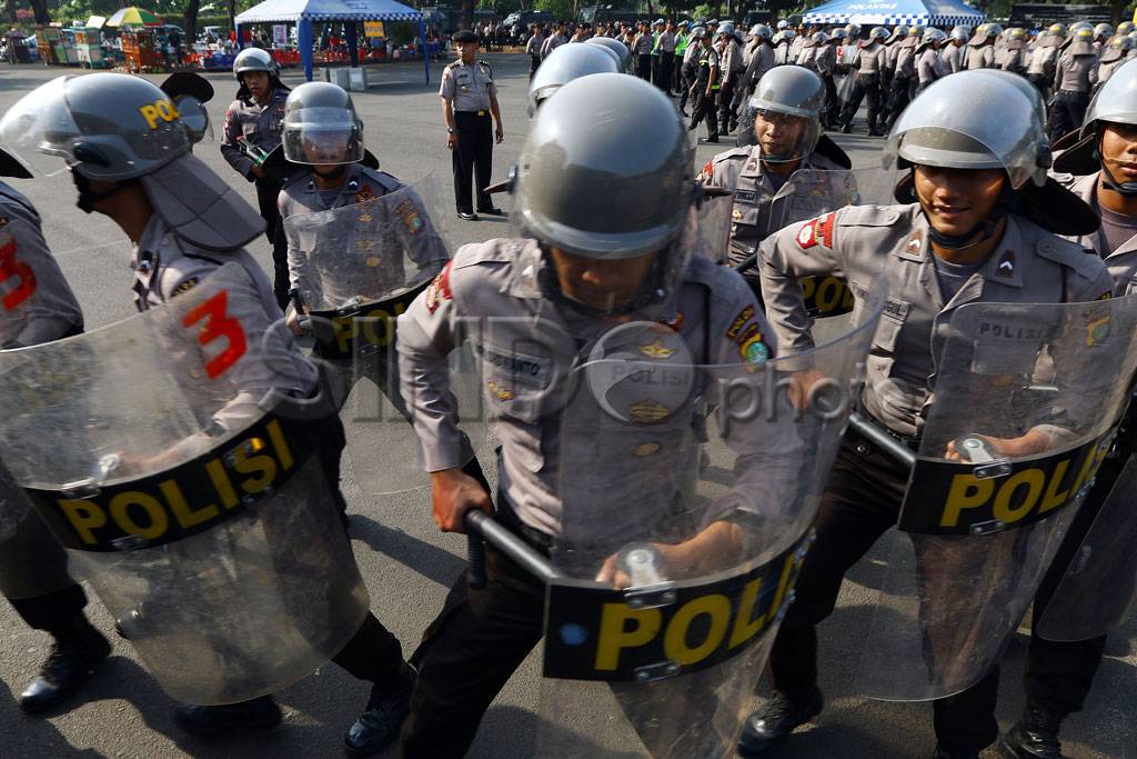 Polri Gelar Simulasi...