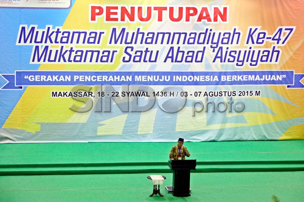 JK Tutup Muktamar ke-47...