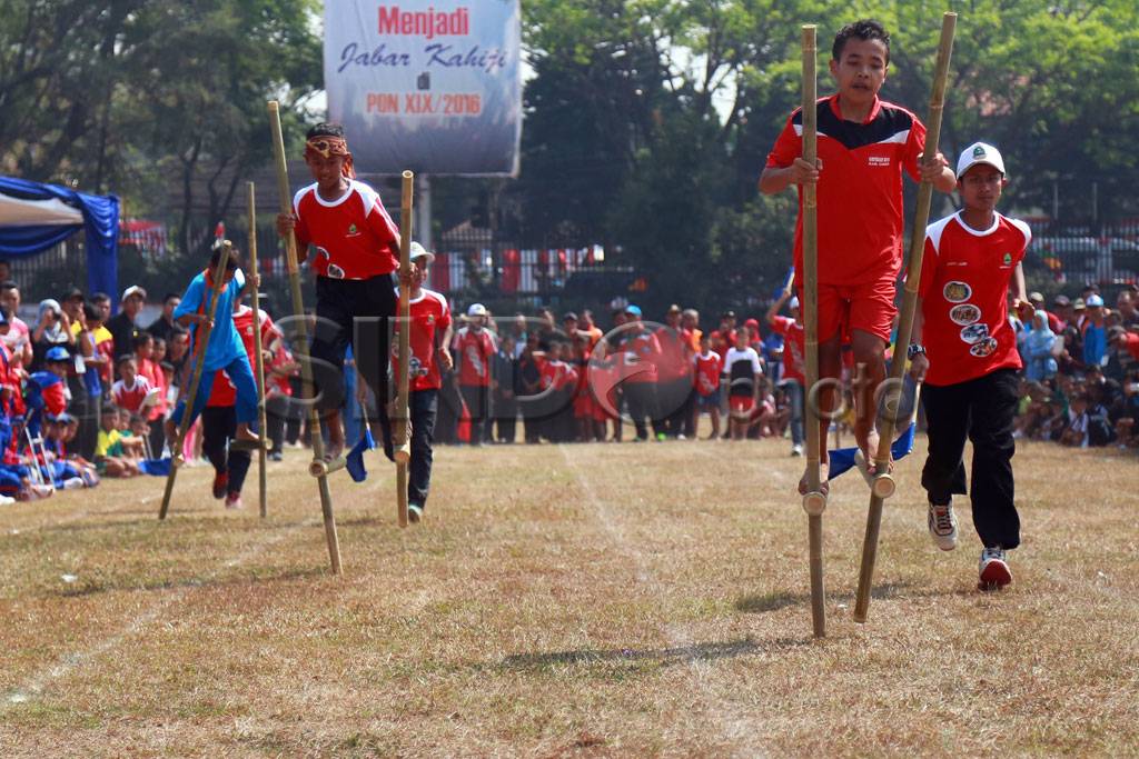 Serunya Perlombaan Olah...