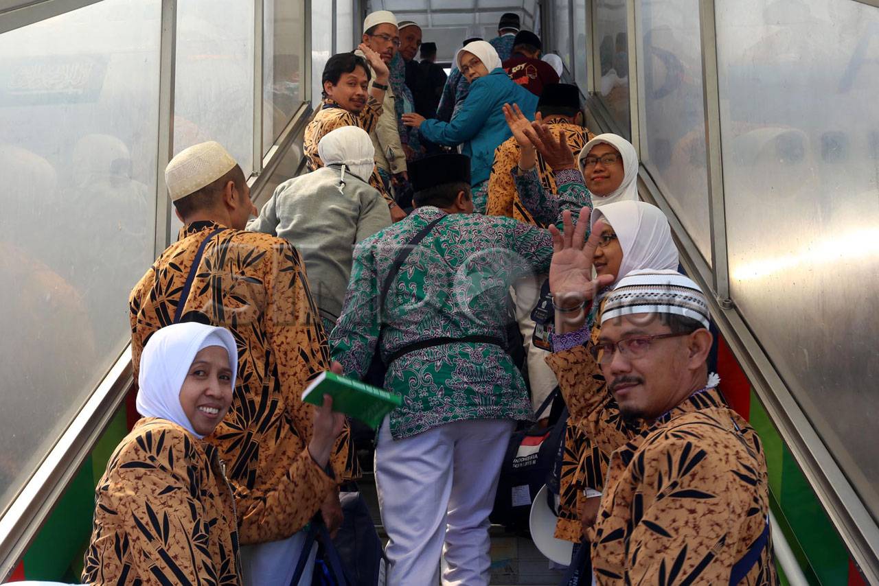 Jamaah Haji Kloter Pertama...