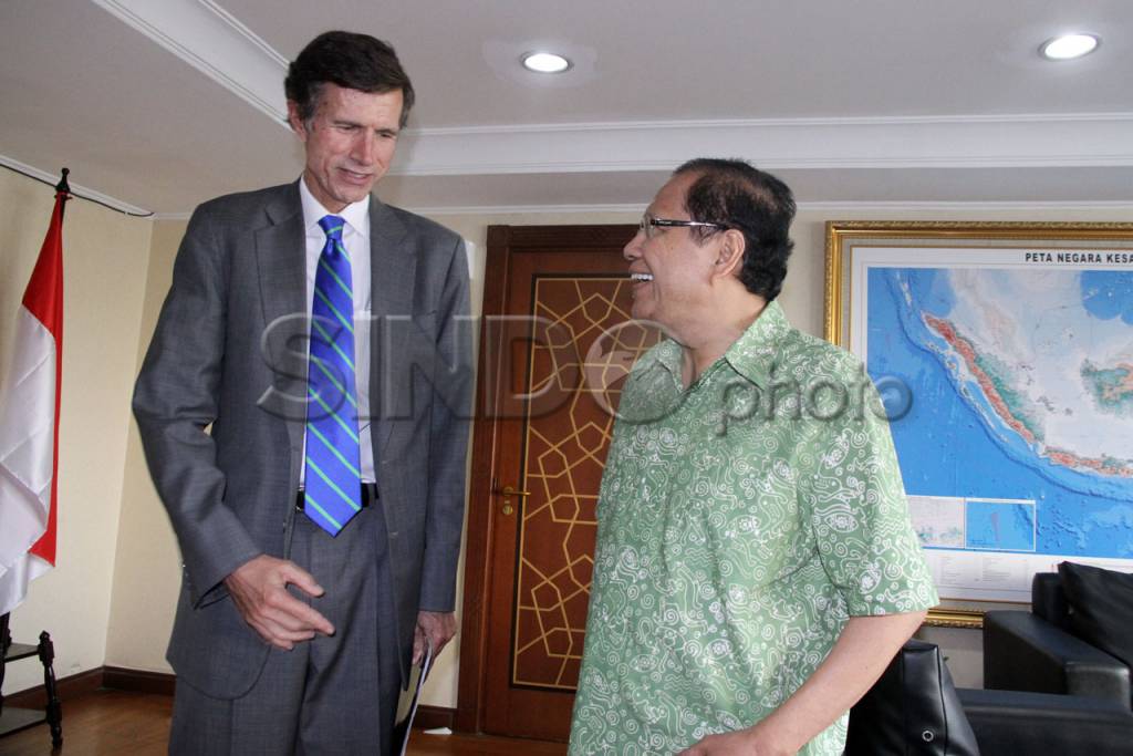 Duta Besar AS Temui...
