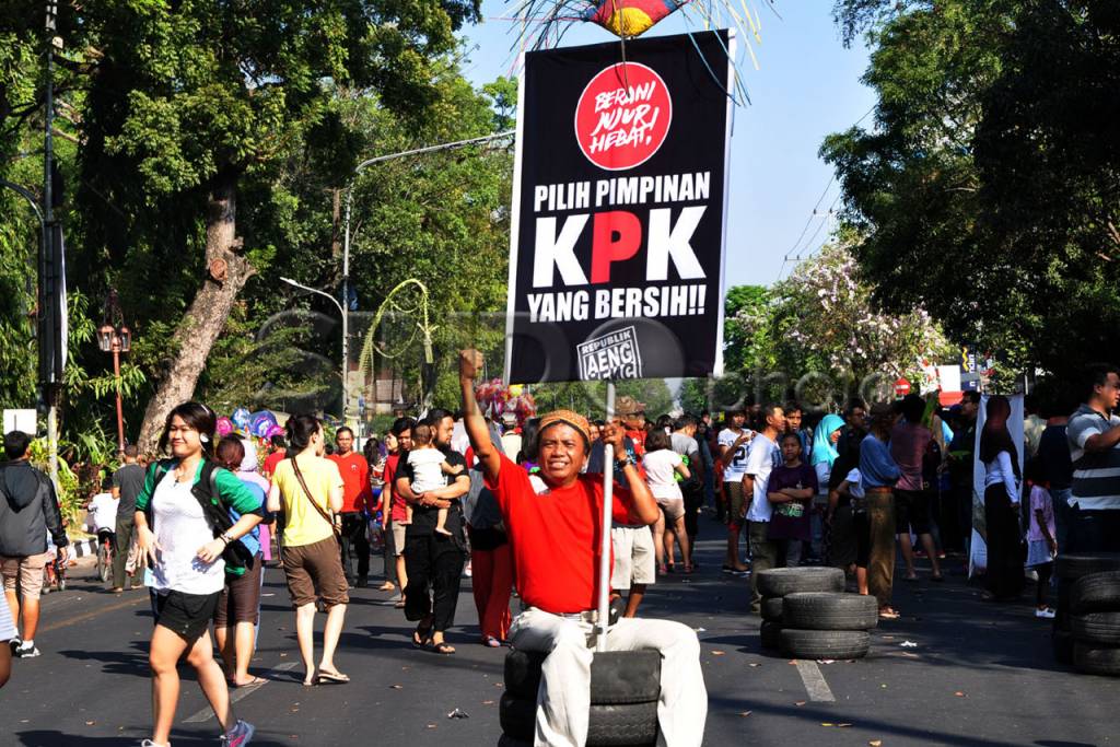 Aksi Tuntut Pimpinan...