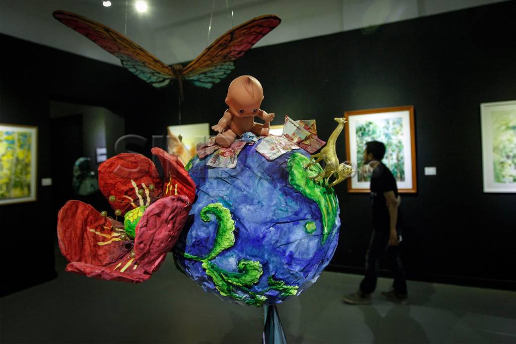 Pameran Lukisan Cat...