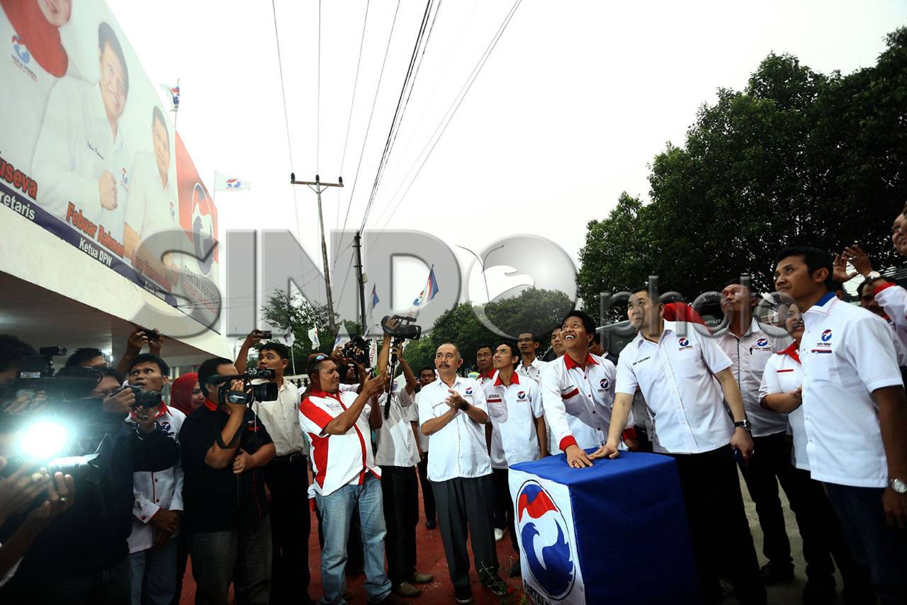HT Resmikan Kantor DPW...