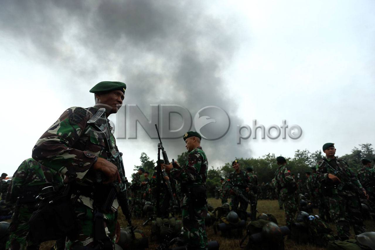 Ribuan Prajurit TNI...