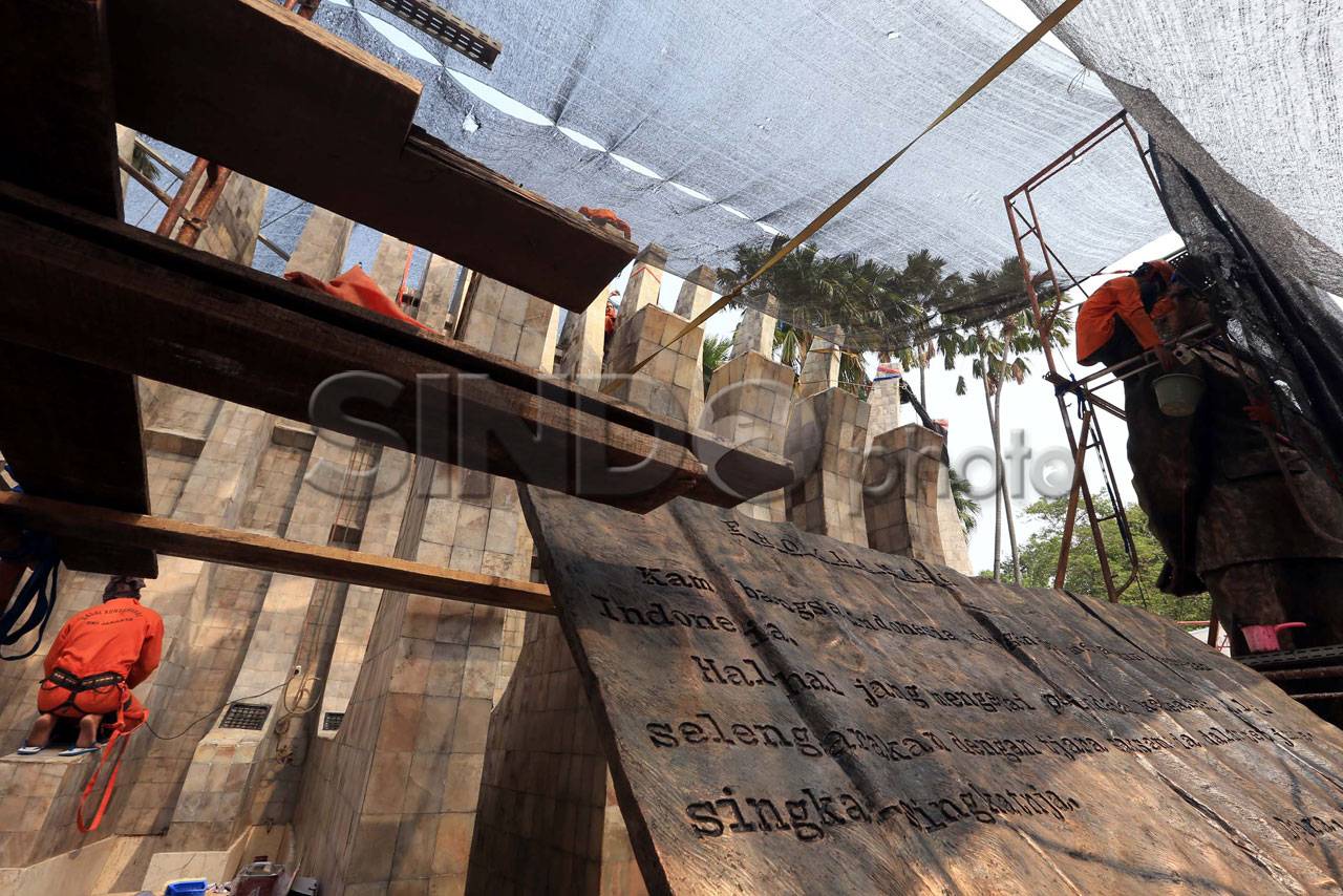 Perawatan Patung Proklamator...