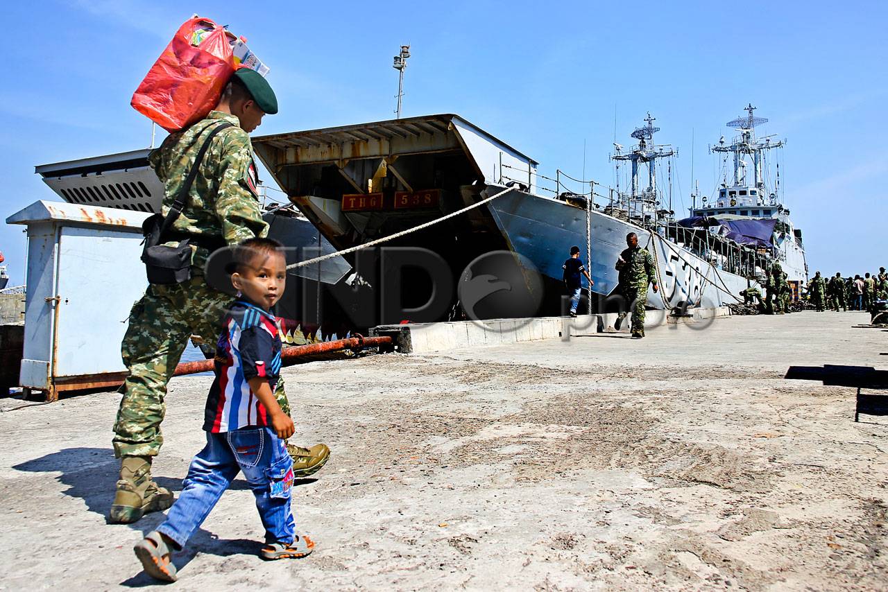 Prajurit Kostrad Berangkat...