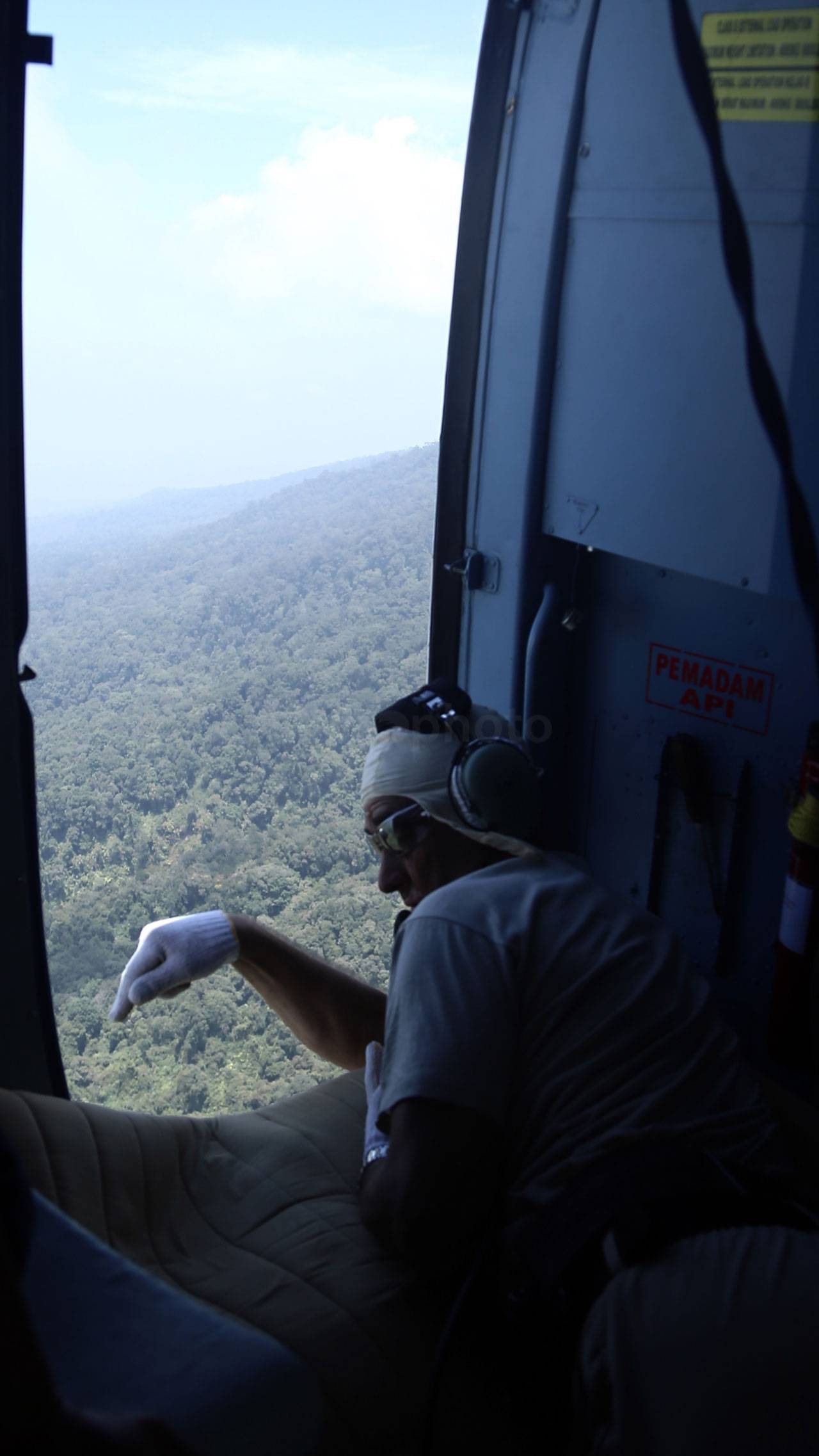 Hutan Gunung Dempo Terbakar