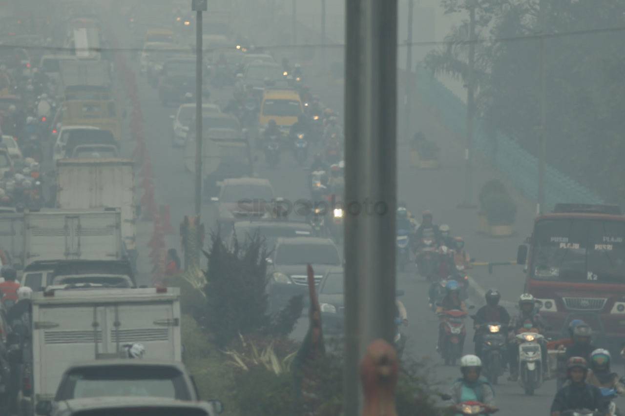 Asap Tebal Terus Menyelimuti...