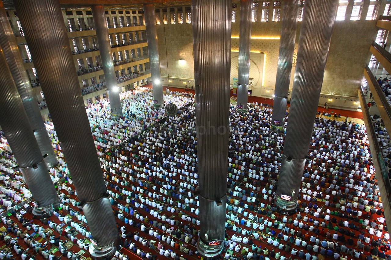 Salat Idul Adha di Istiqlal...