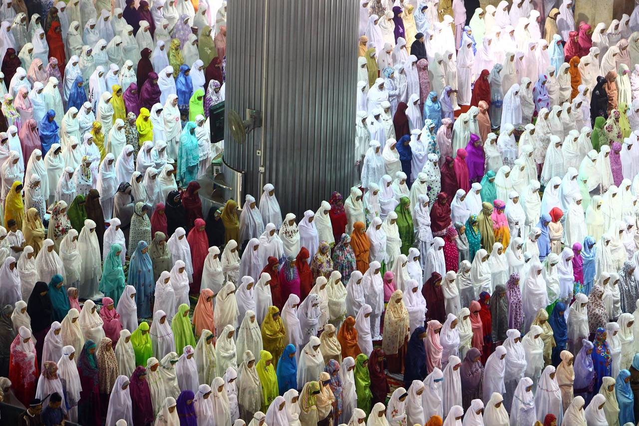 Salat Idul Adha di Istiqlal...