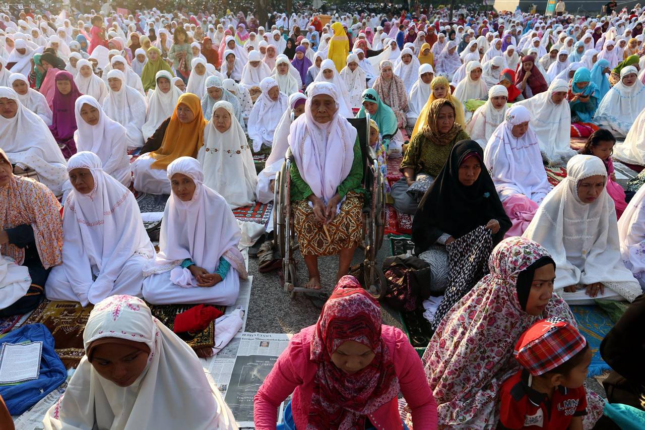 Salat Idul Adha di Masjid...