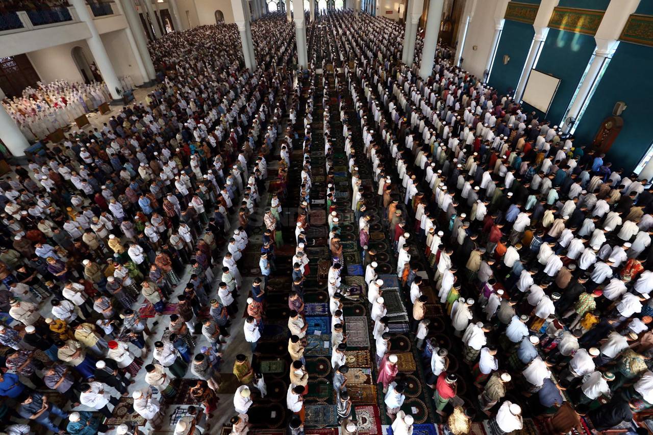Salat Idul Adha di Masjid...