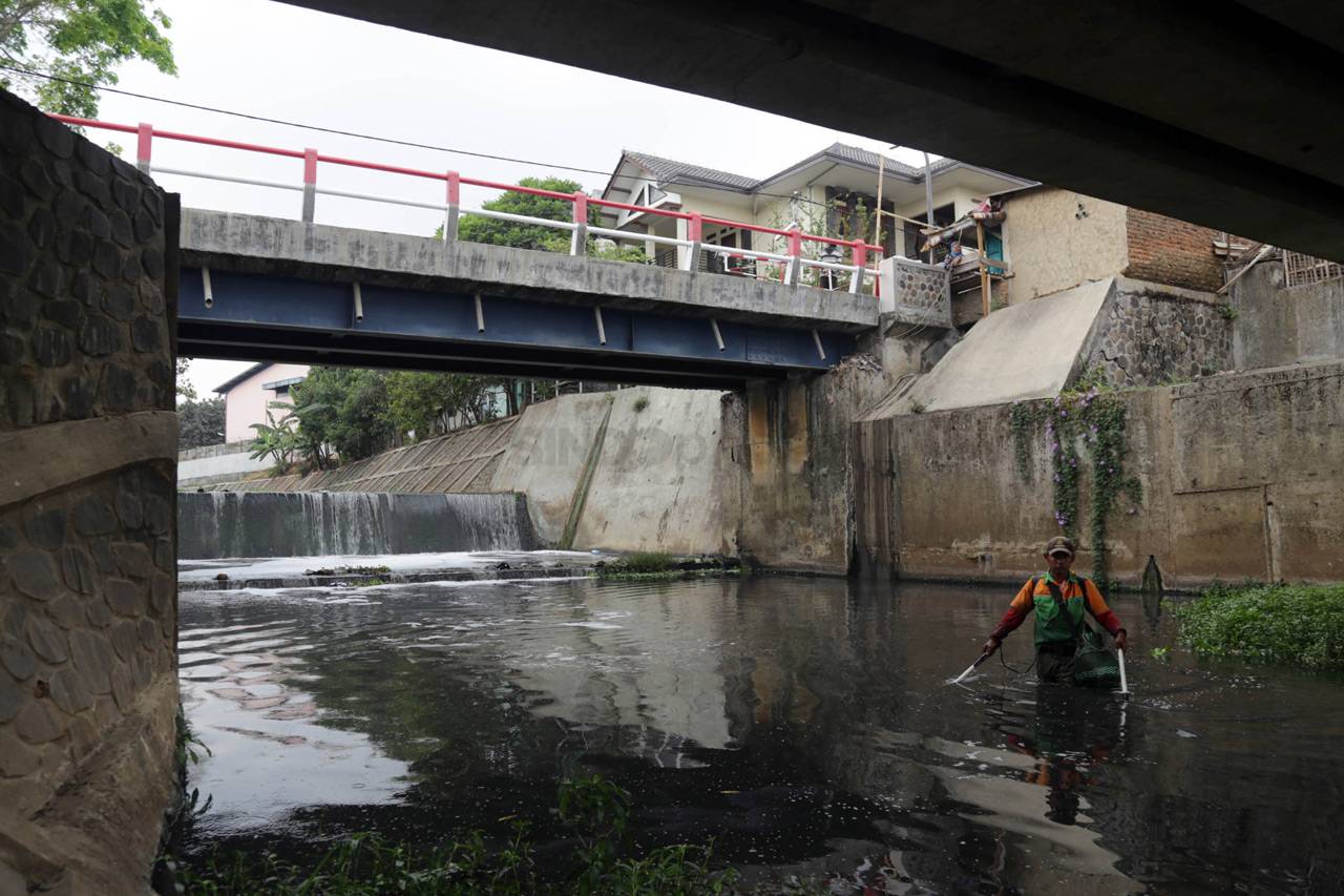 Mencari Ikan di Sungai...