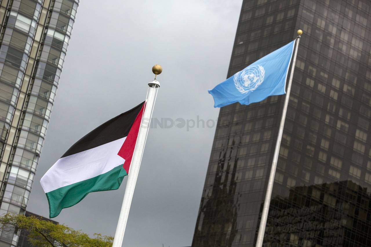 Bendera Kebangsaan Palestina...