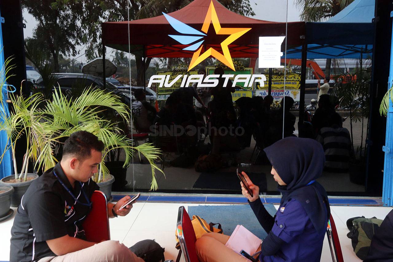 Kantor Aviastar Diserbu...