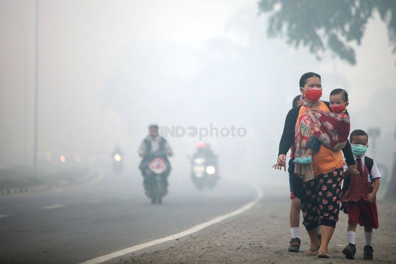 Asap di Palembang Kembali...