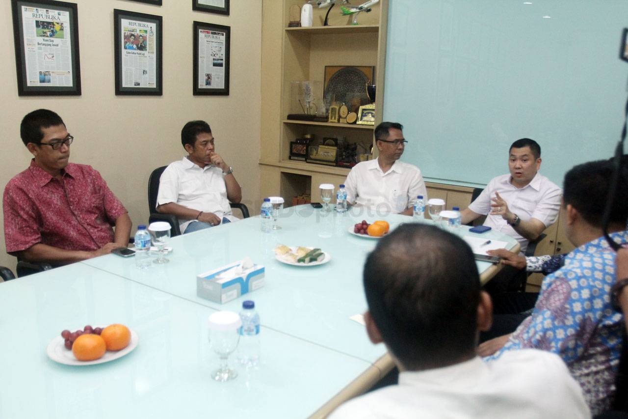 HT Kunjungi Harian Republika