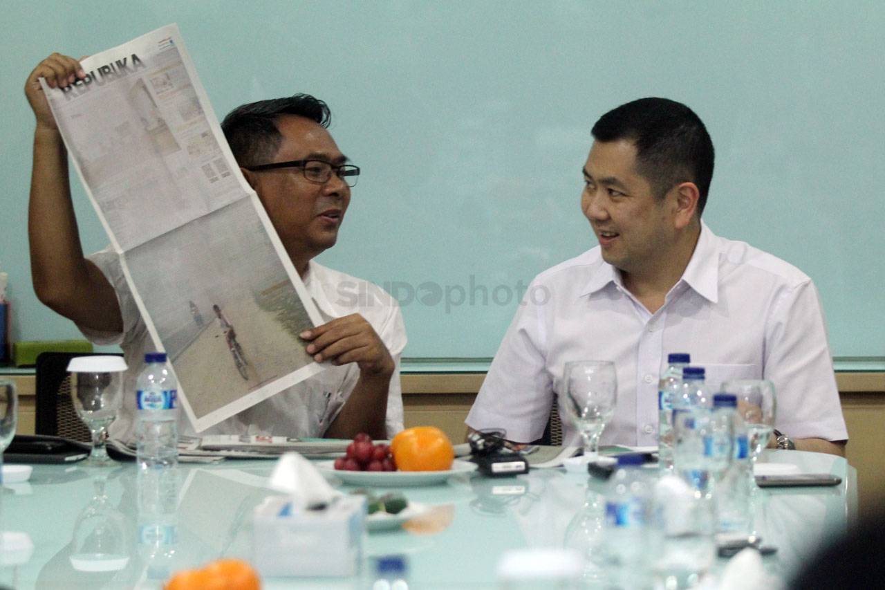 HT Kunjungi Harian Republika