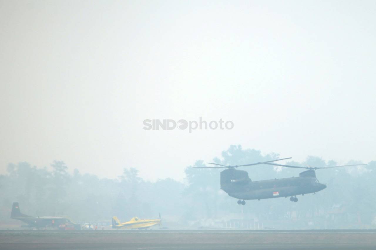 Helikopter Chinook Singapura...