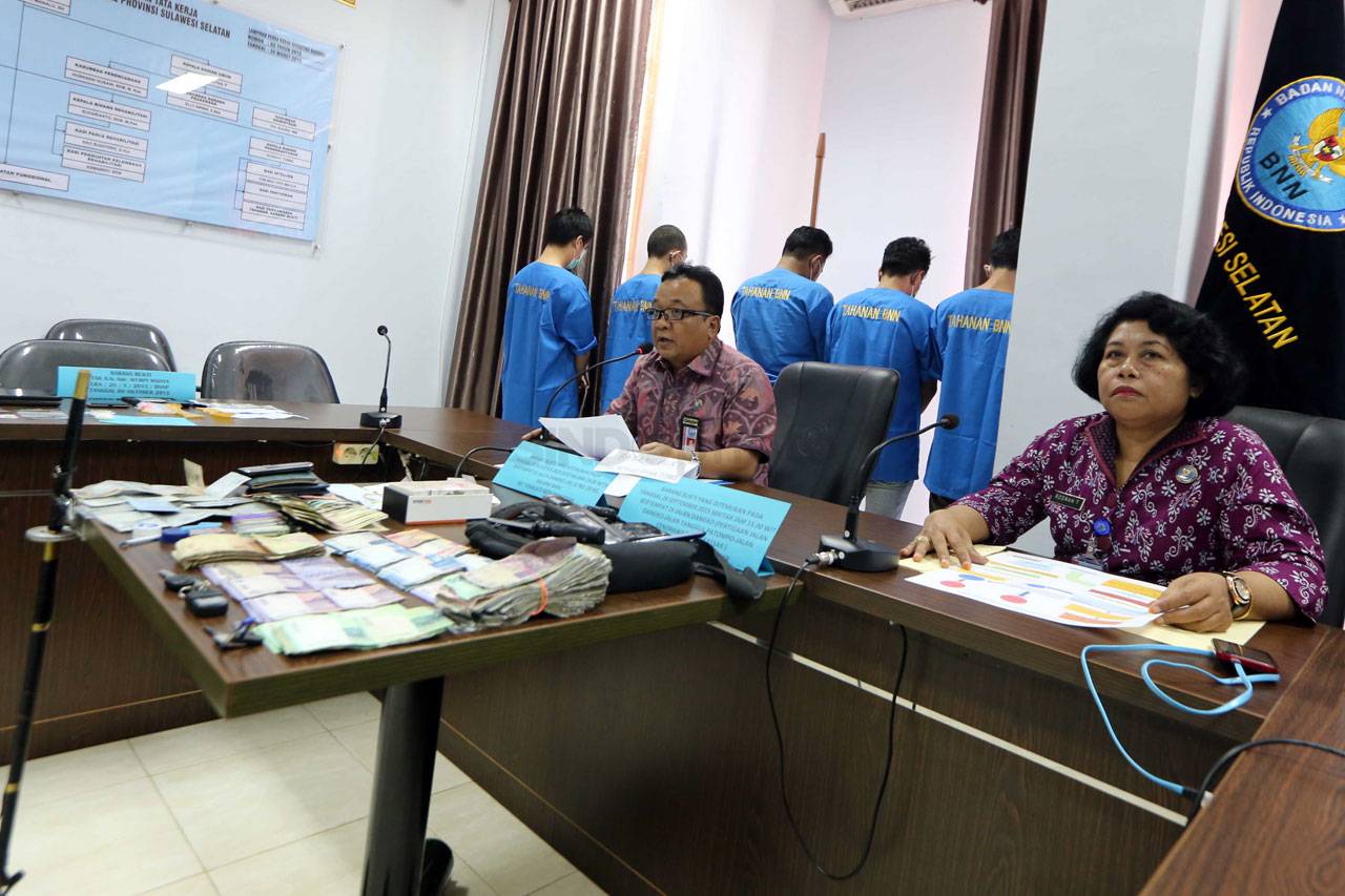 BNN Sulsel Bekuk Bandar...