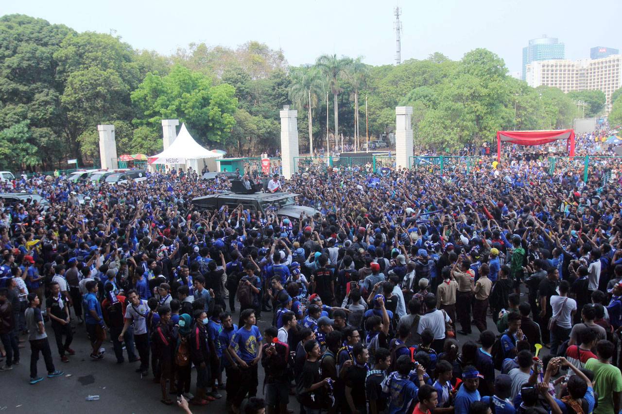 Ahok Disambut Bobotoh