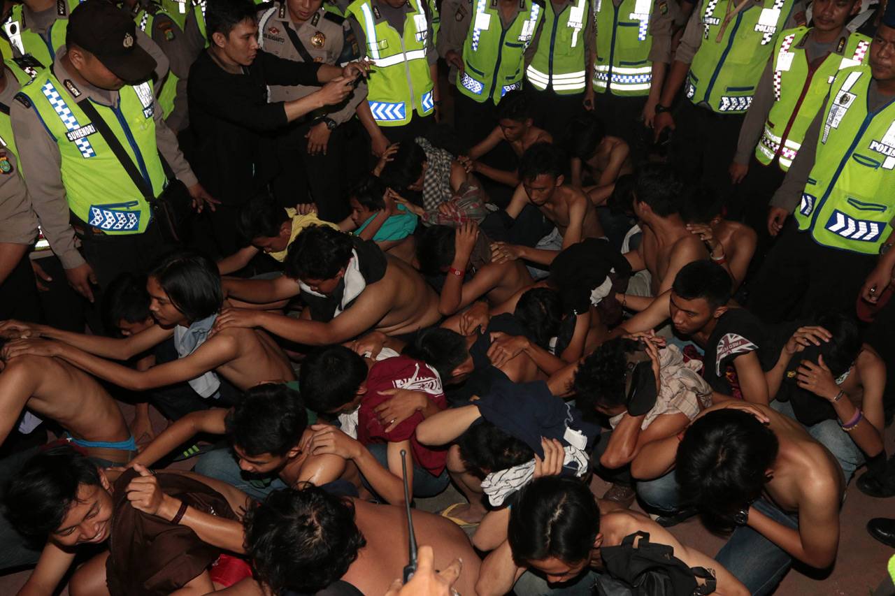 Polisi Amankan Massa...