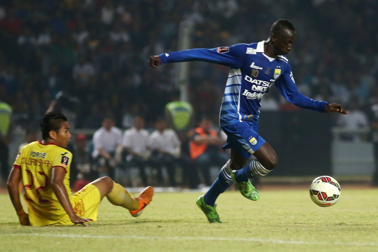 Aksi dan Selebrasi Persib