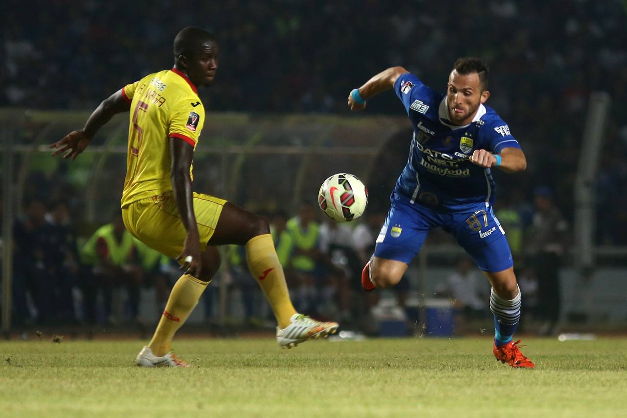 Aksi dan Selebrasi Persib