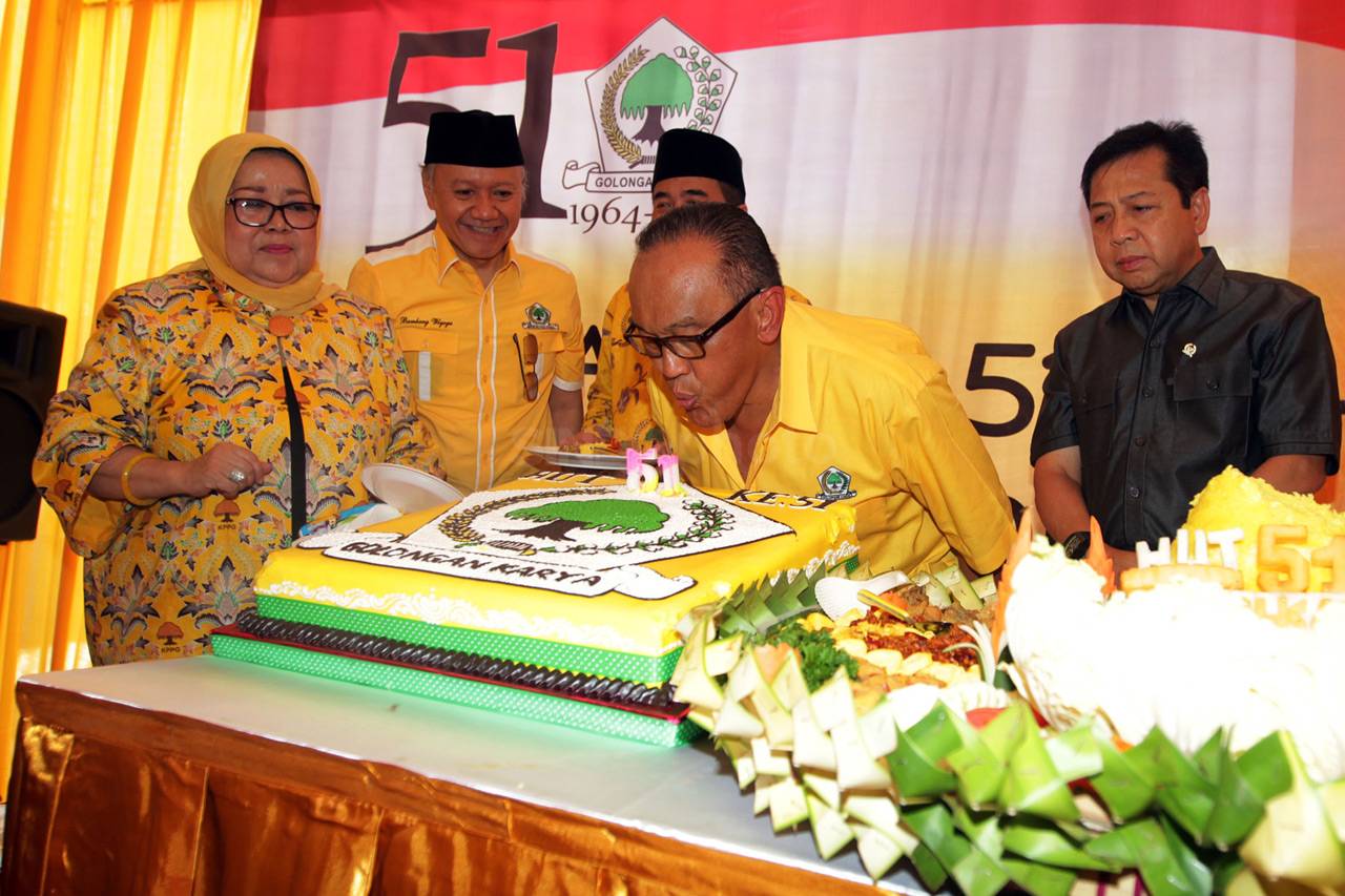HUT ke-51 Partai Golkar,...