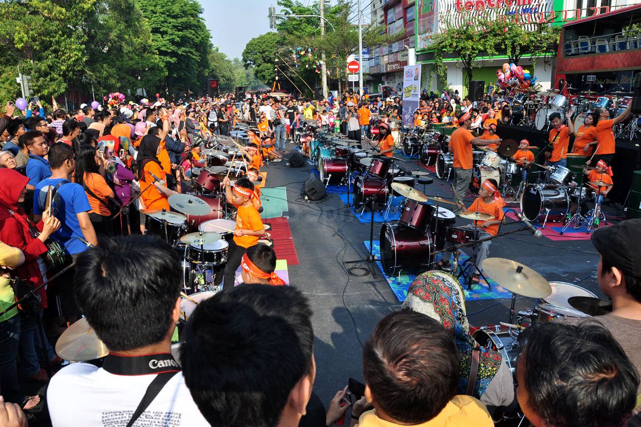 Beginilah Drummer Cilik...