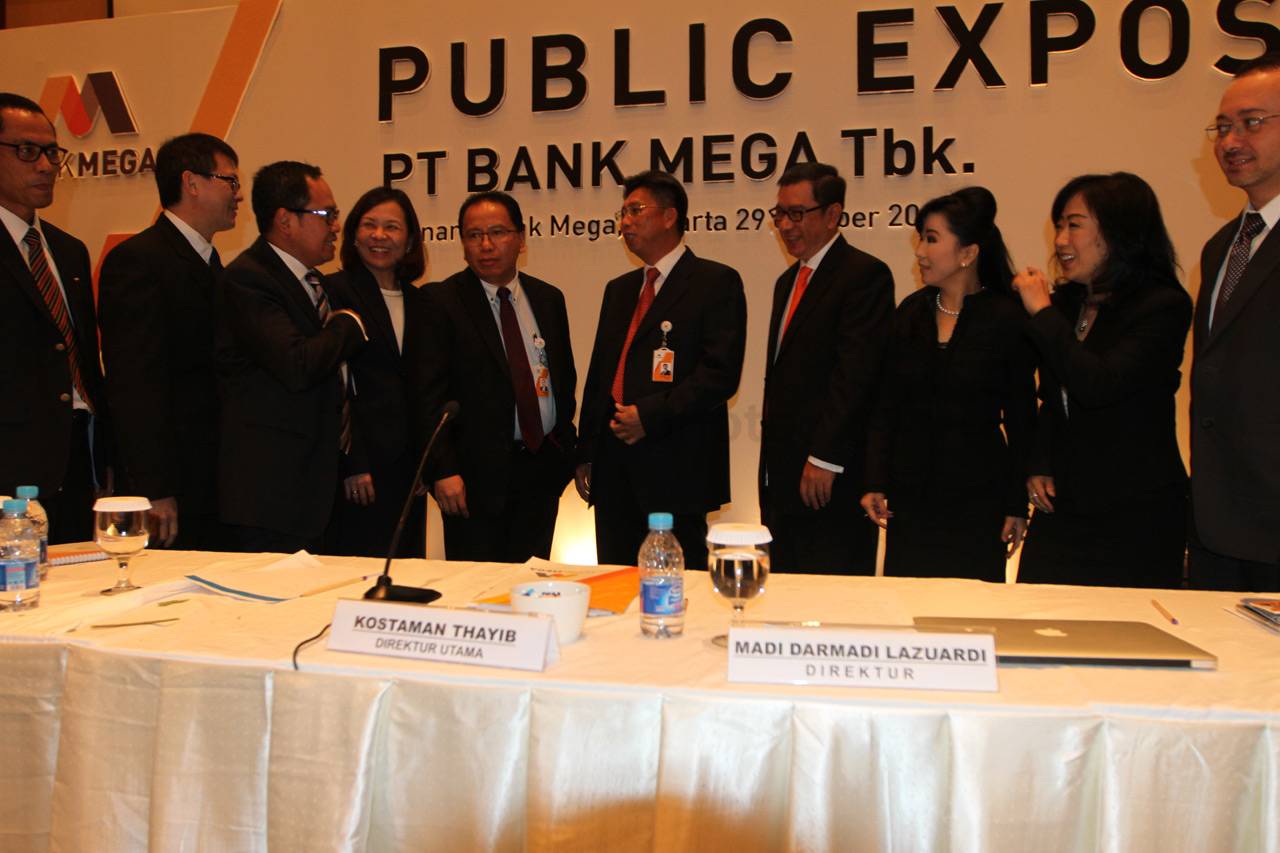 Laba Bersih Bank Mega...