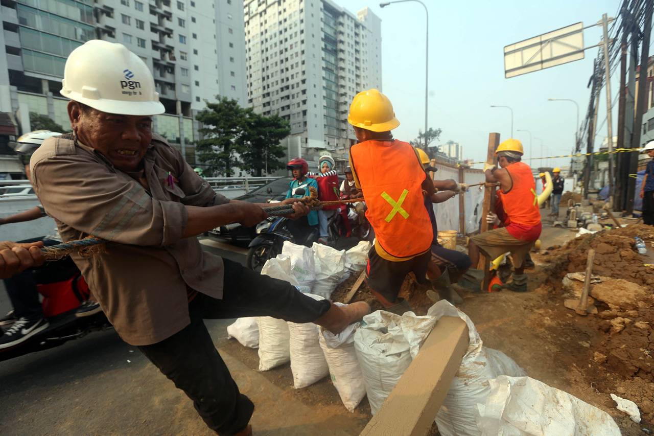Pemasangan Jaringan...