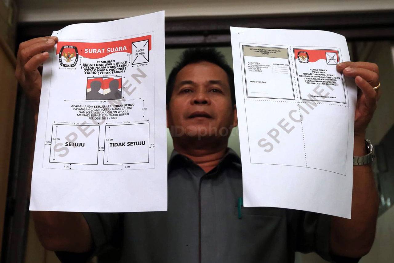 KPU Mulai Cetak Surat...