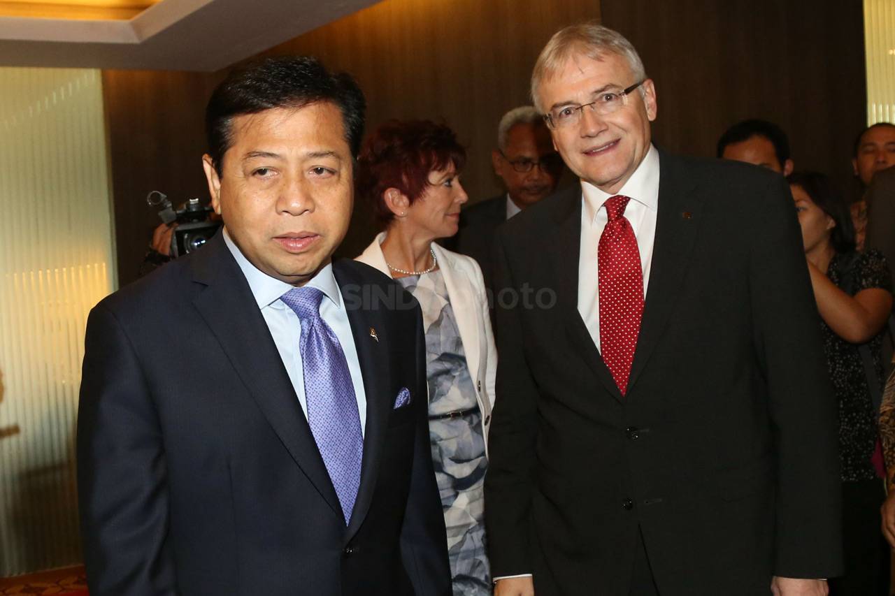 Ketua Parlemen Swiss...