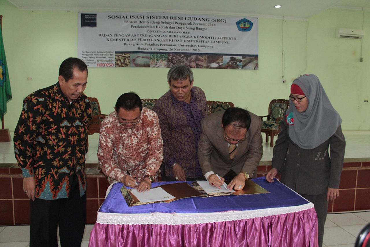 Bappebti dan Unila Kerjasama...