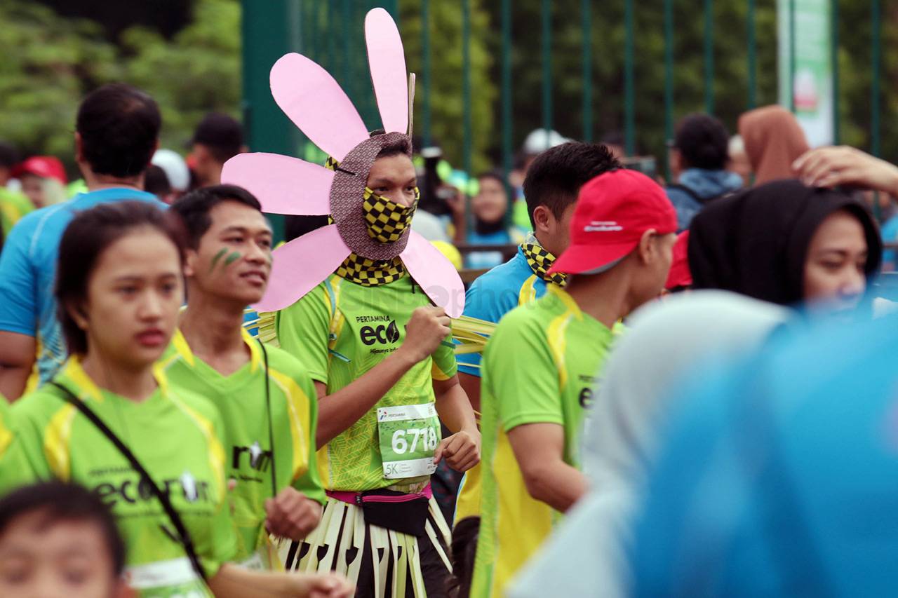Pertamina Eco Run, Hijaunya...