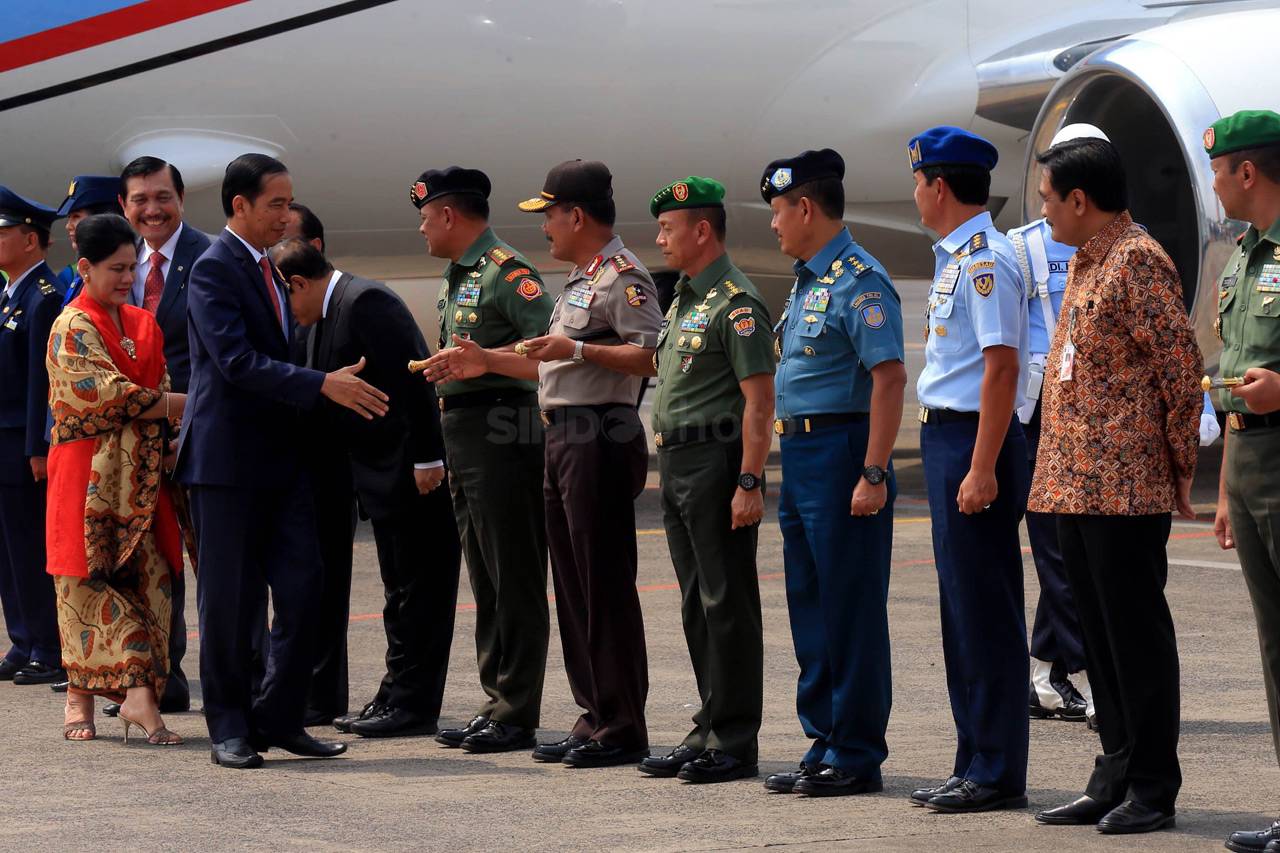 Presiden Jokowi Tiba...